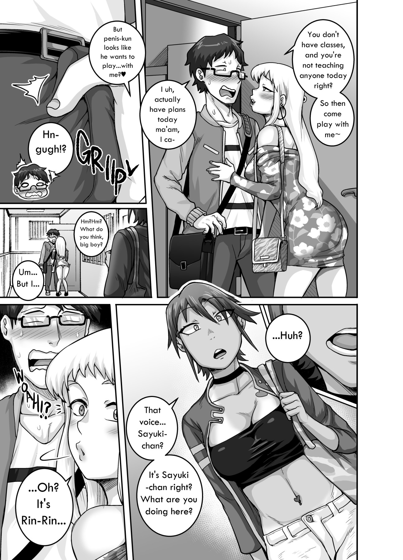 Hentai Manga Comic-Hungry Single Mothers-Read-26